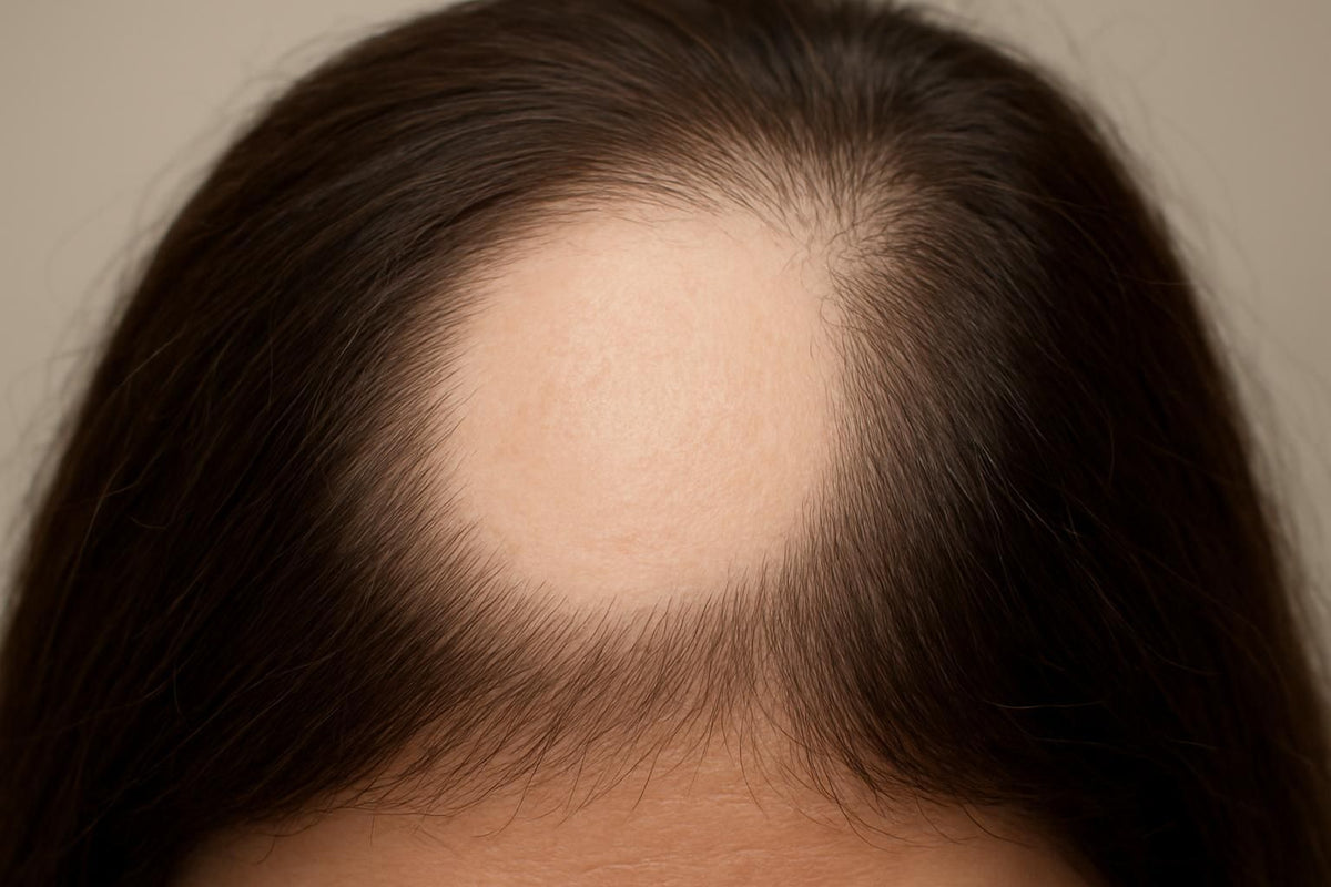 Alopecia areata nella donna: meccanismi autoimmuni, trigger e gestione clinica — Remodermis Magazine