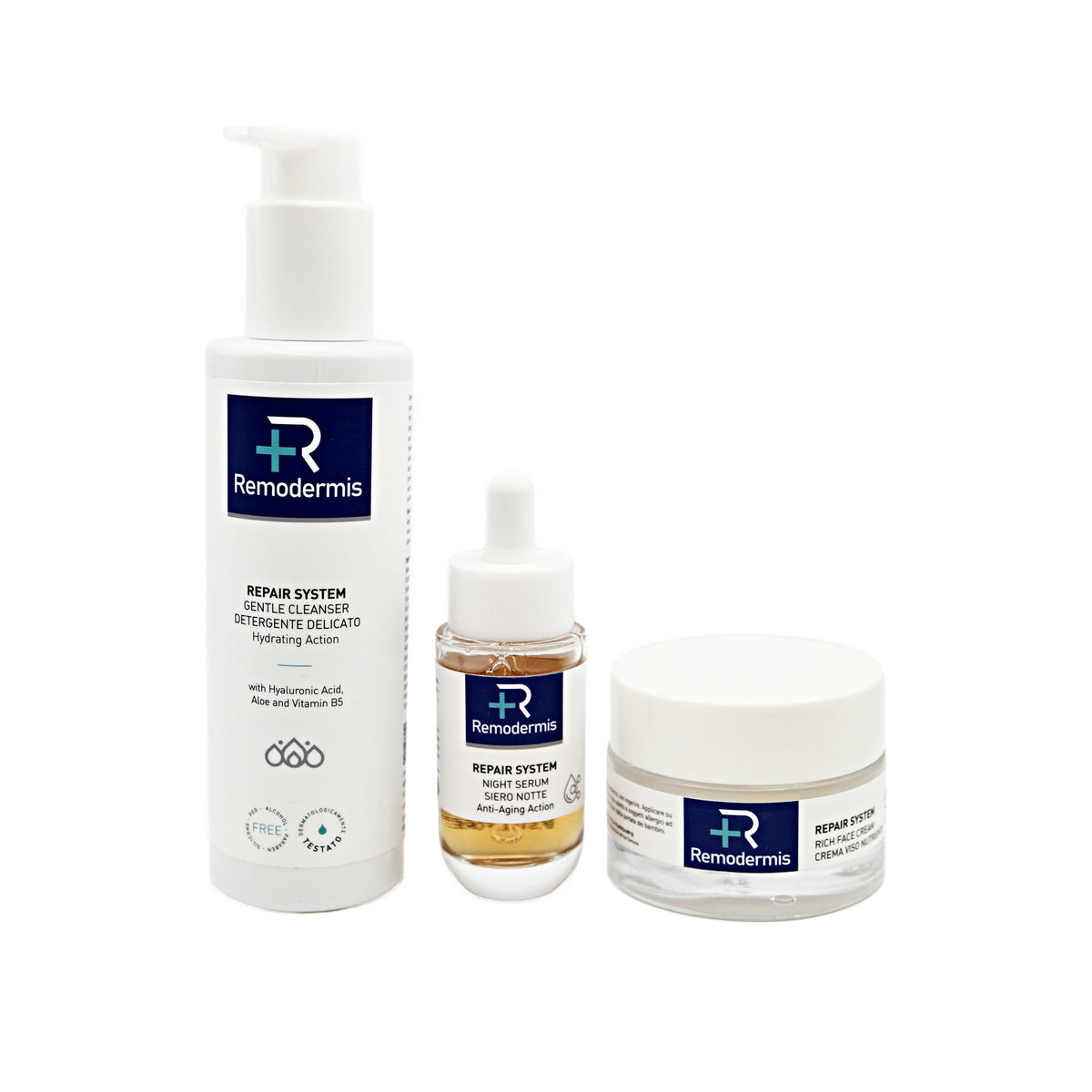 Protocollo Completo Remodermis — linea Repair System