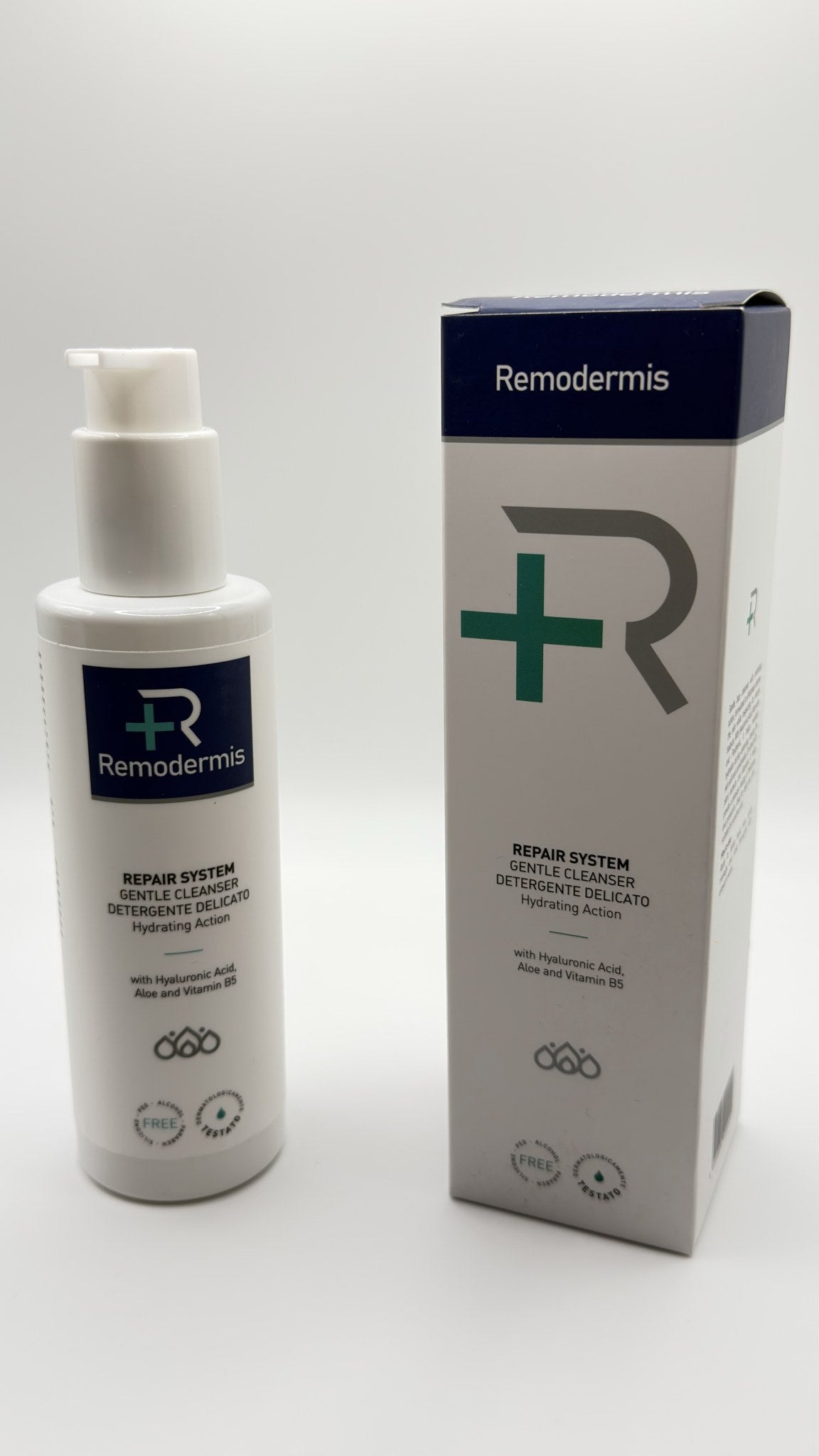 Remodermis Gentle Cleanser – flacone e astuccio