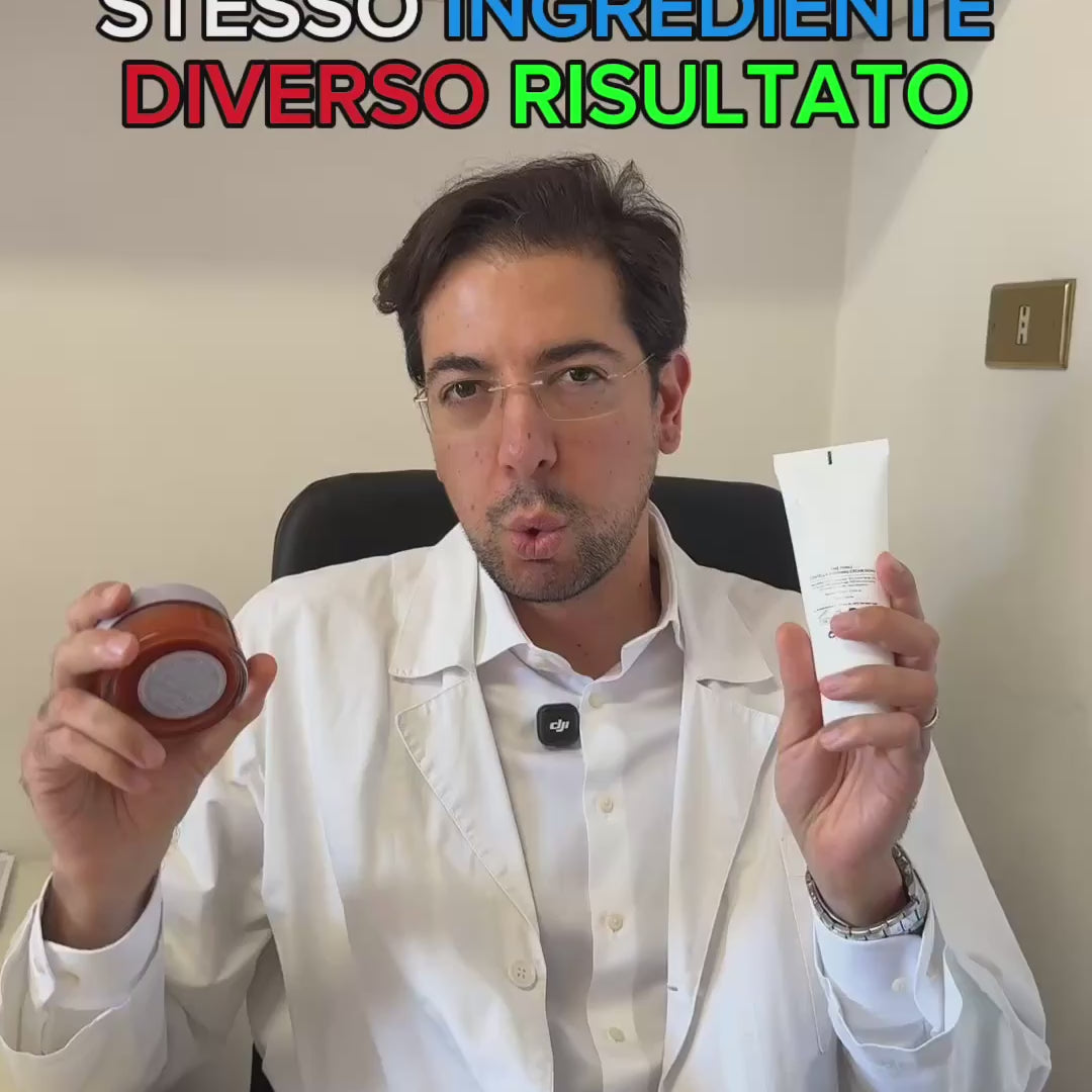 Il Dott. Signoretti: stessi ingredienti, risultati diversi — conta la quantità degli attivi nel Gentle Cleanser