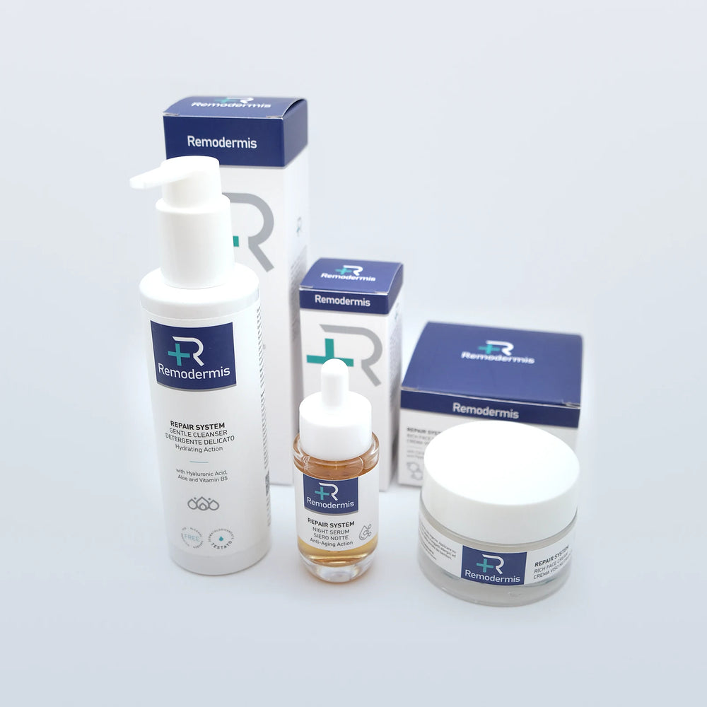 Repair System: detergente, siero e crema