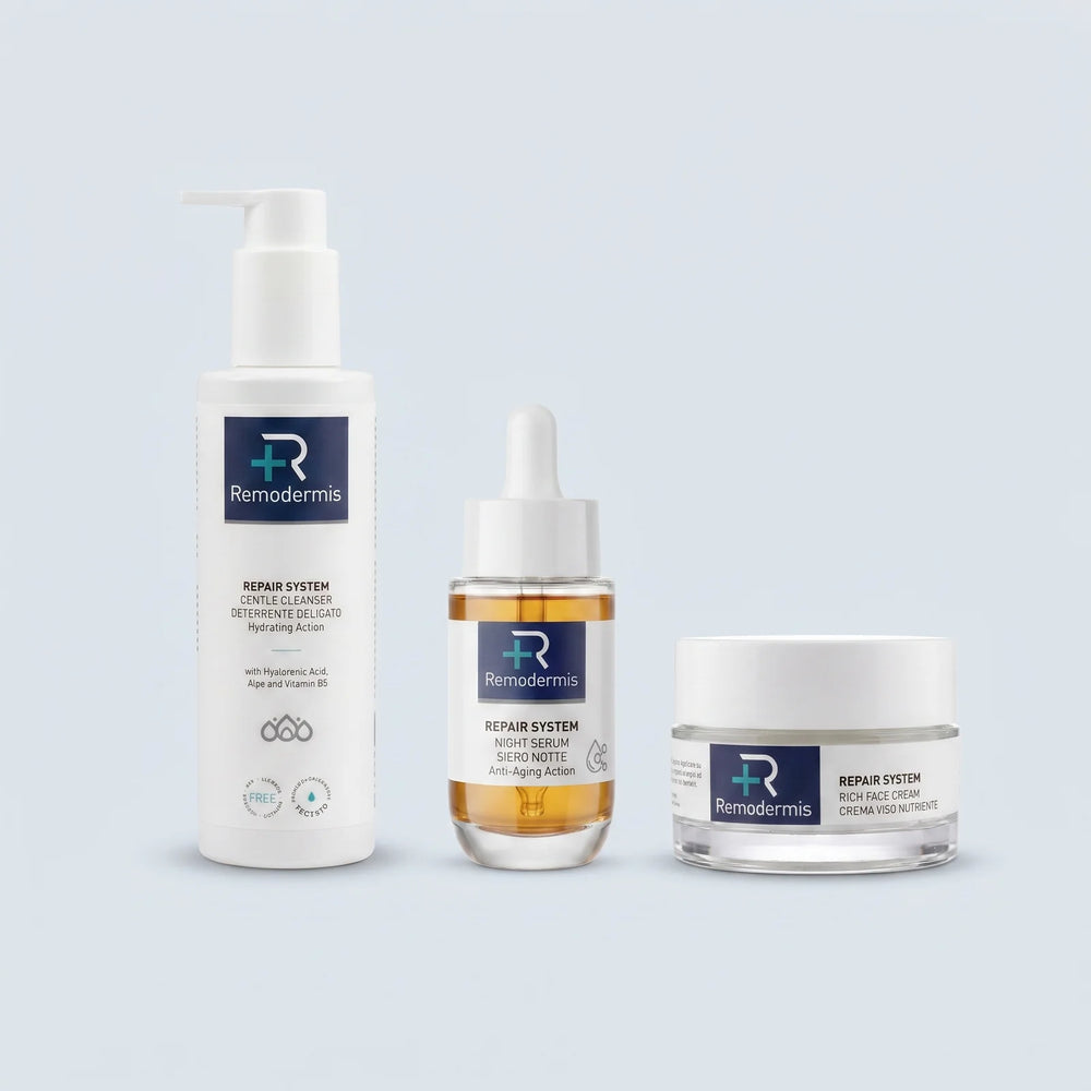 Repair System: detergente, siero e crema