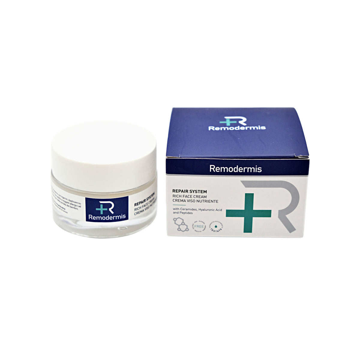 Rich Face Cream con astuccio Remodermis